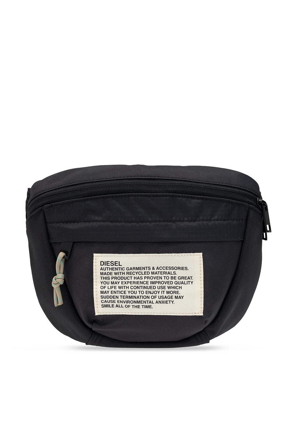 ★ DIESEL ★ LOKI PAT ボディバッグ DIESEL（ディーゼル）の「メンズ MIXナイロン ウエストポーチ